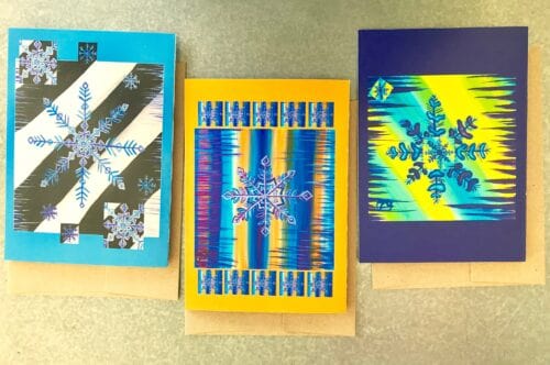 3-Greeting Cards w/ Custom Artwork