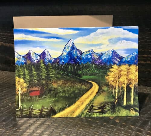 3-Greeting Cards w/ Custom Artwork